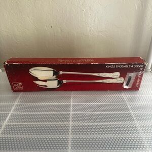 Vintage Silver Serving Set